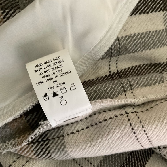 Melloday Plaid Flannel Shirt Jacket Size Large - Picture 4 of 7